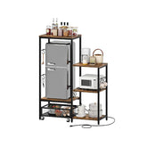 Tomer Microwave Oven Stand Kitchen Bakers Spice Organizer Rack